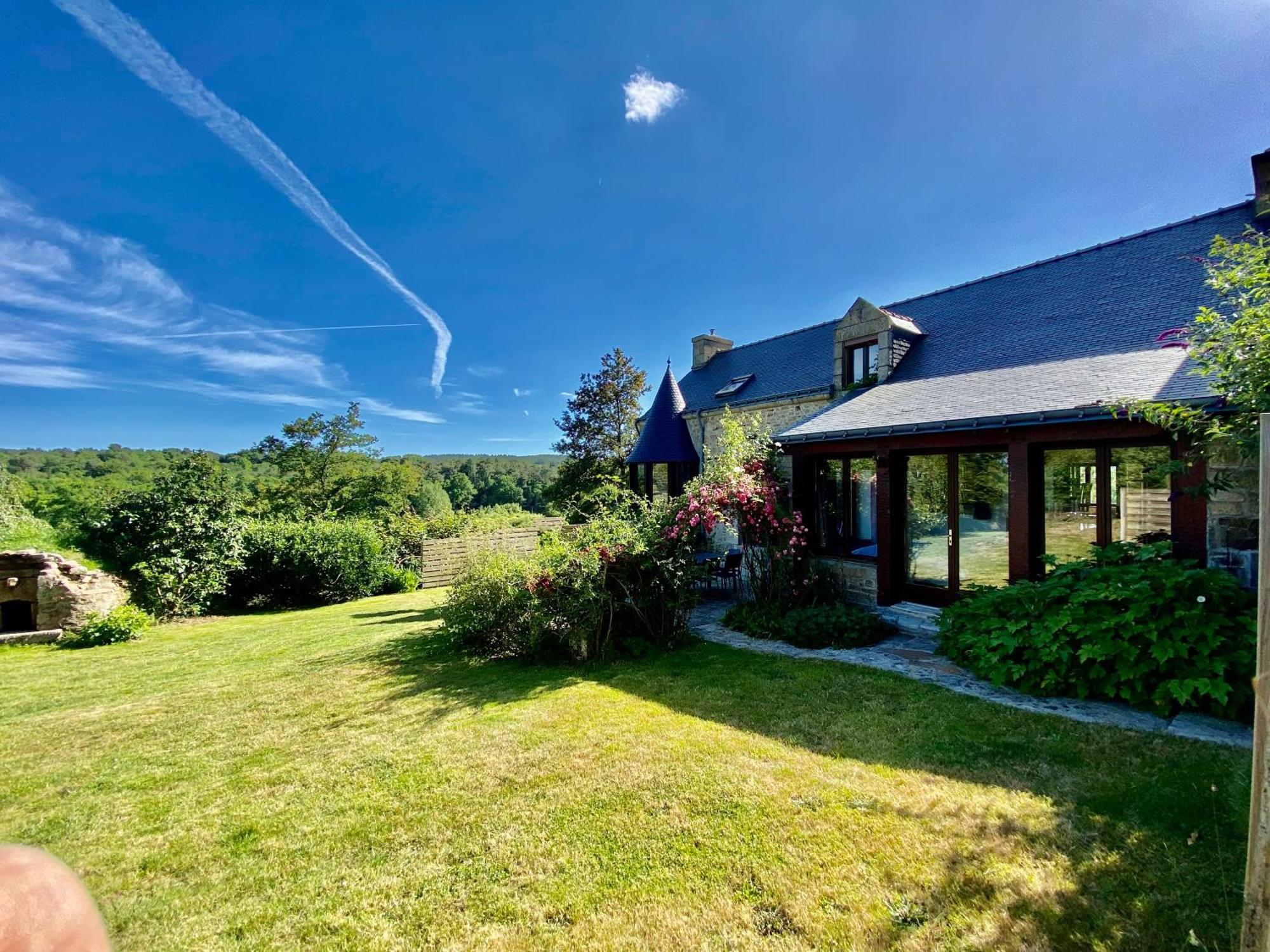 Penzion Domaine De Lann Kerhuerh La Chapelle-Neuve  Exteriér fotografie